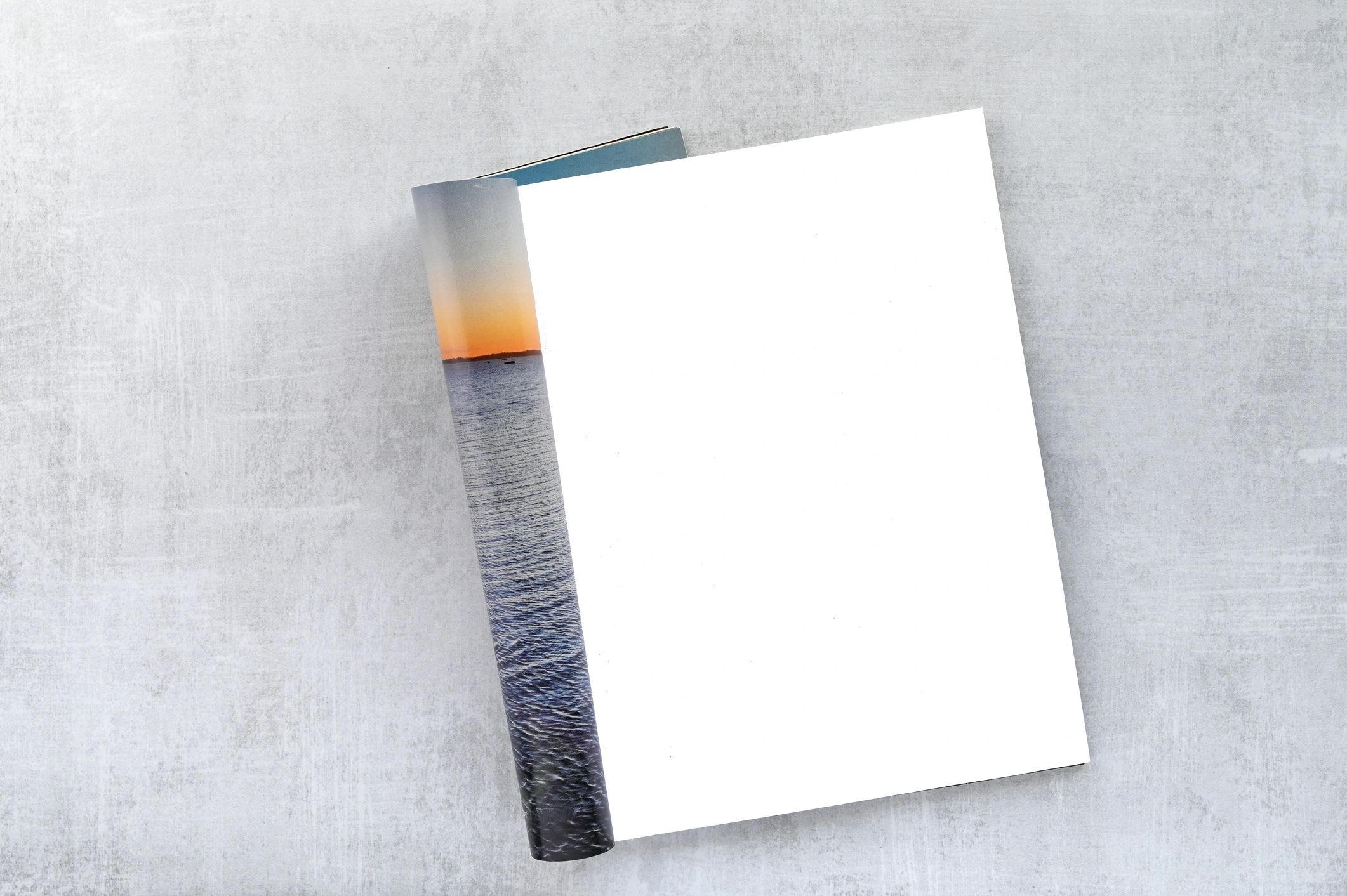 book covers on table minimalist